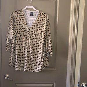 Women’s Soft polyester dress shirt.